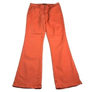 Judy Blue Vibrant Orange Boot Cut Jeans